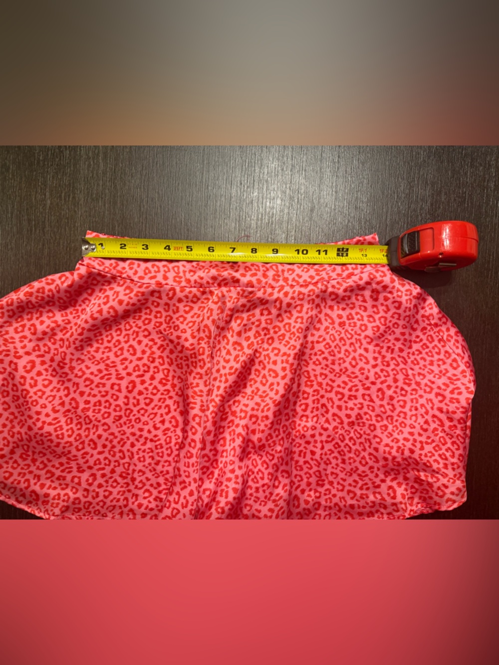 Adrienne Hot Pink Leopard Print Pull-On Shorts - Picture 7 of 8